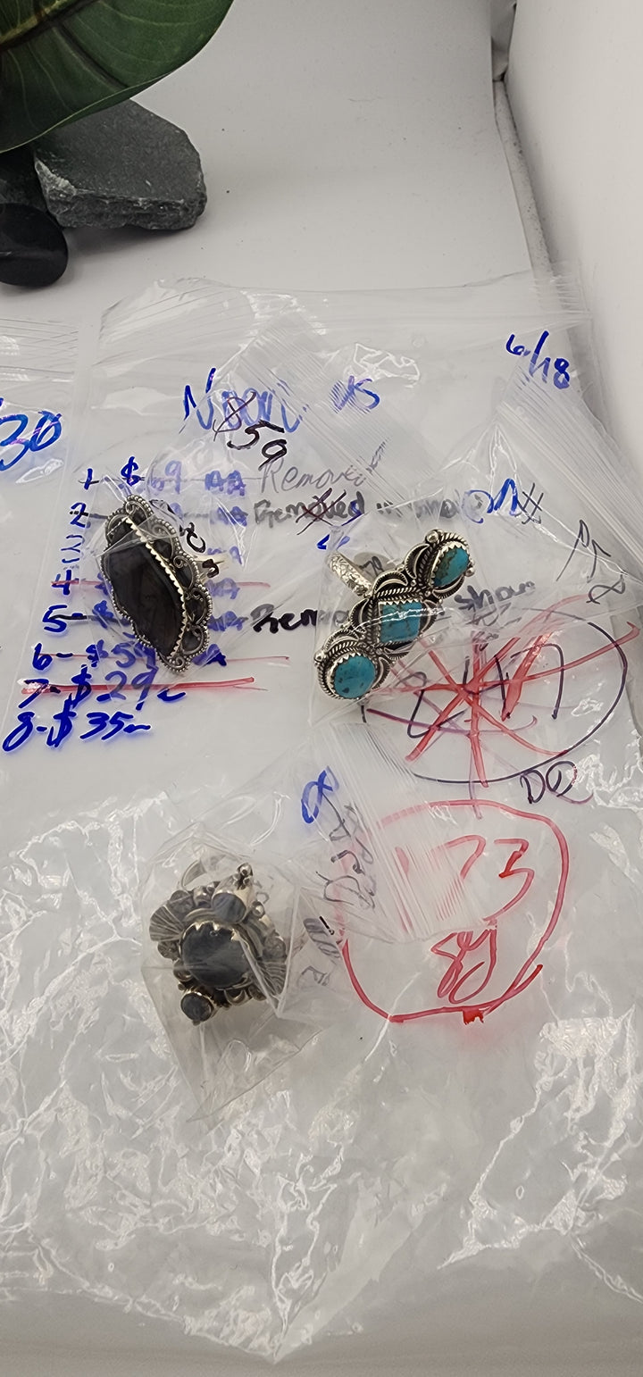 RESERVED FOR: Noon us - 6/18/2025 tiktok Reservation Live Show - 3 Sterling Silver Items
