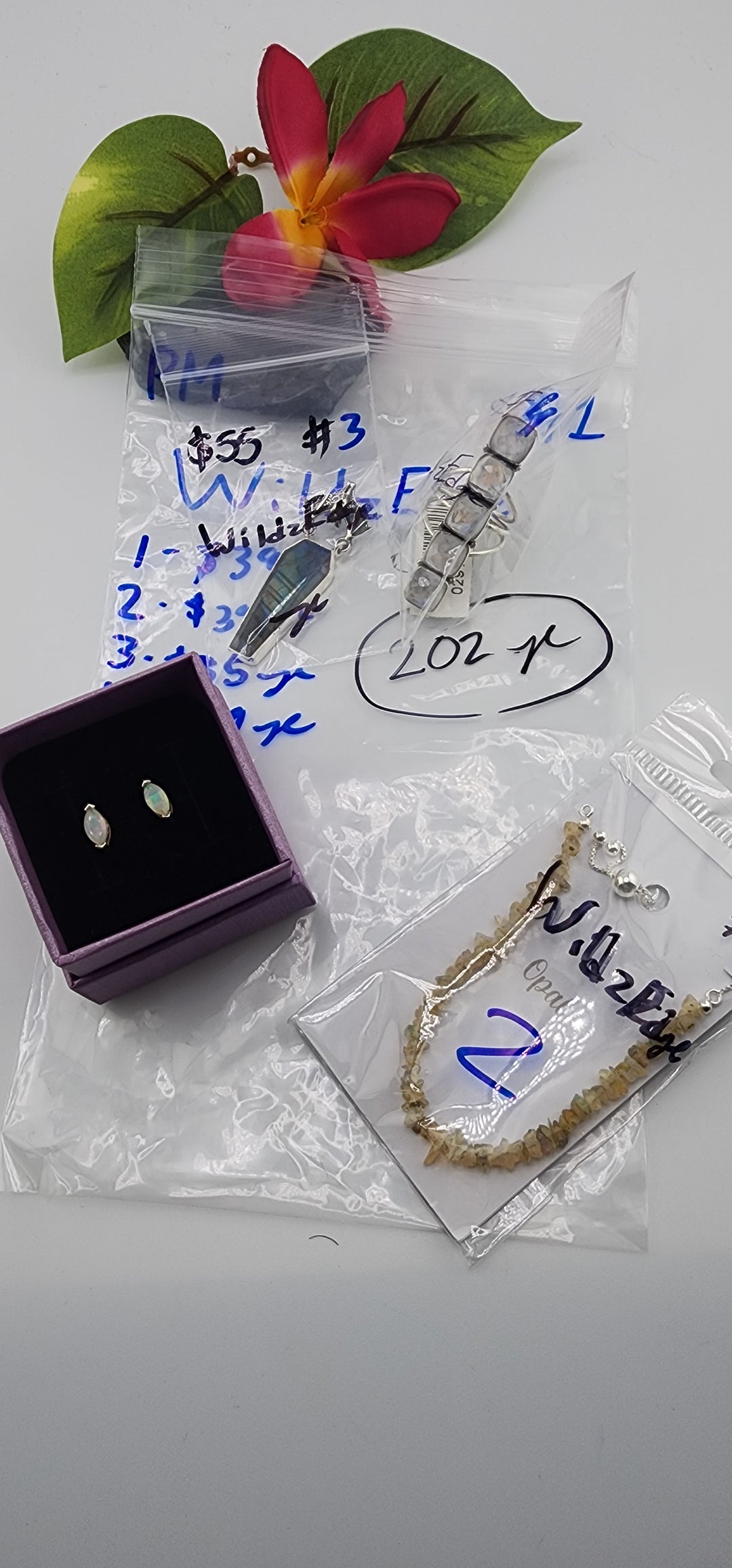 PM SHOW 48HR - RESERVED FOR: WildzEdge  - 8/1/2025 FL tiktok Live Show - 4 Sterling Silver Items