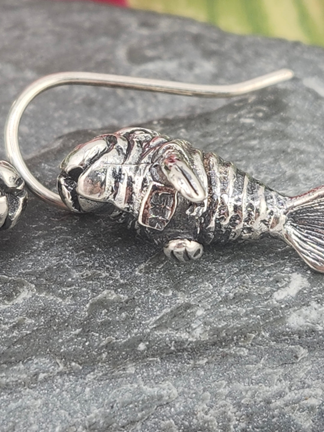 Designer SOMS 925 Sterling Silver Manatee Earrings