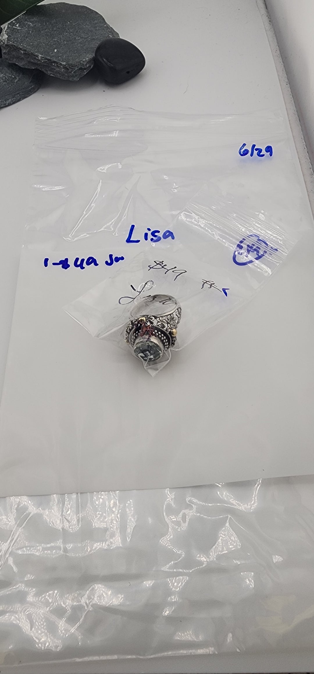 RESERVED FOR:  Lisa- 6/29/2025 tiktok Reservation Live Show -1 Sterling Silver Items