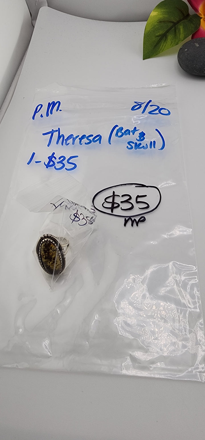 PM SHOW 48HR - RESERVED FOR: Theresa🦇💀 - 8/20/2025 FL tiktok Live Show - 1 Sterling Silver Items