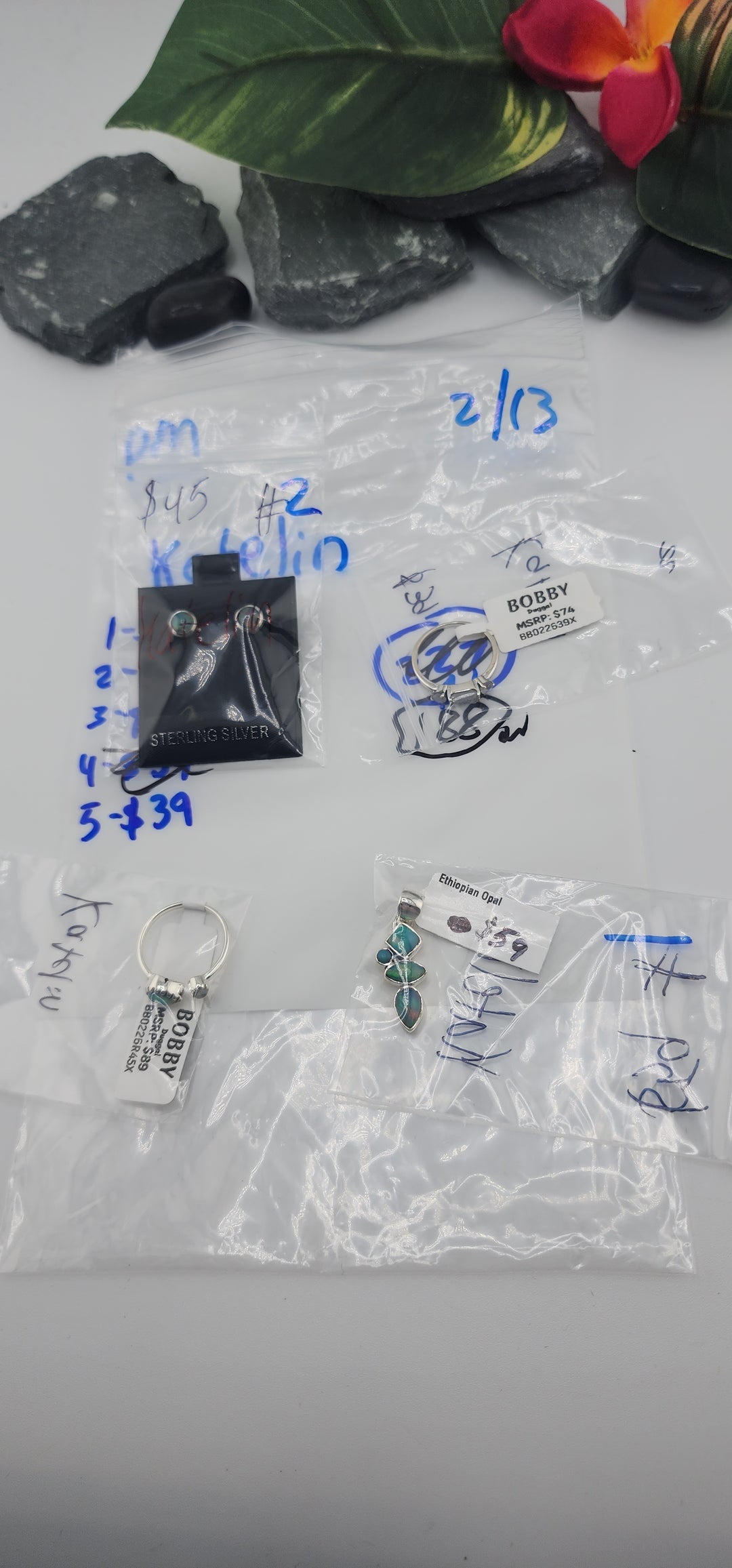 Katelin - 2/13/26 - 4 925 Sterling Silver Items