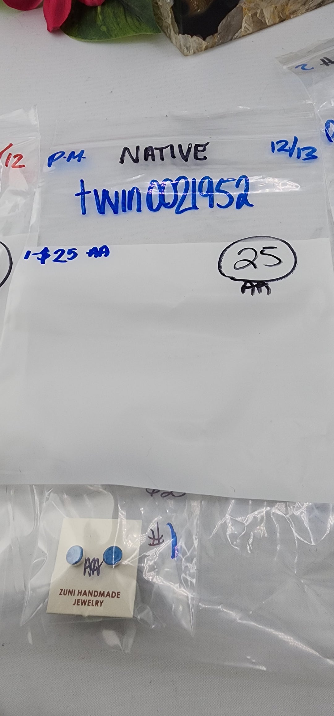 PM NATIVE SHOW 48HR - RESERVED FOR: twin0021952 - 12/13/2025 tiktok Live Show - 1 Sterling Silver Items