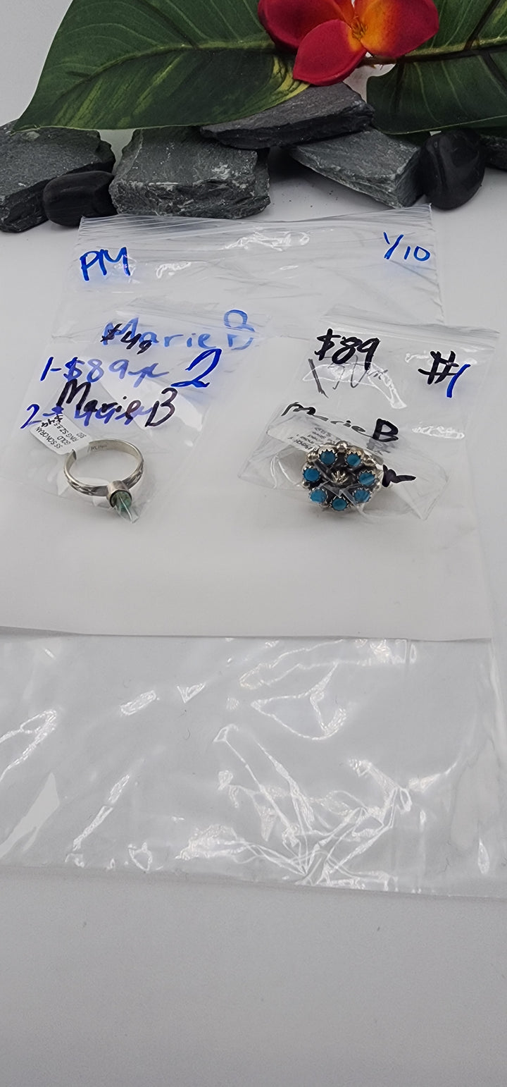 Custom sterling silver items - PM SHOW RESERVED FOR: MarieB - 1/10/2026 tiktok Live Show - 2 Sterling Silver Items