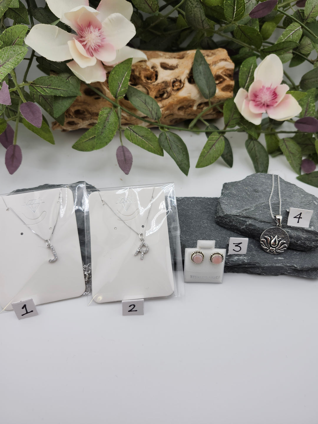 RESERVED FOR:  jessica roca73-11/22/2024 - 4 Sterling Silver Items