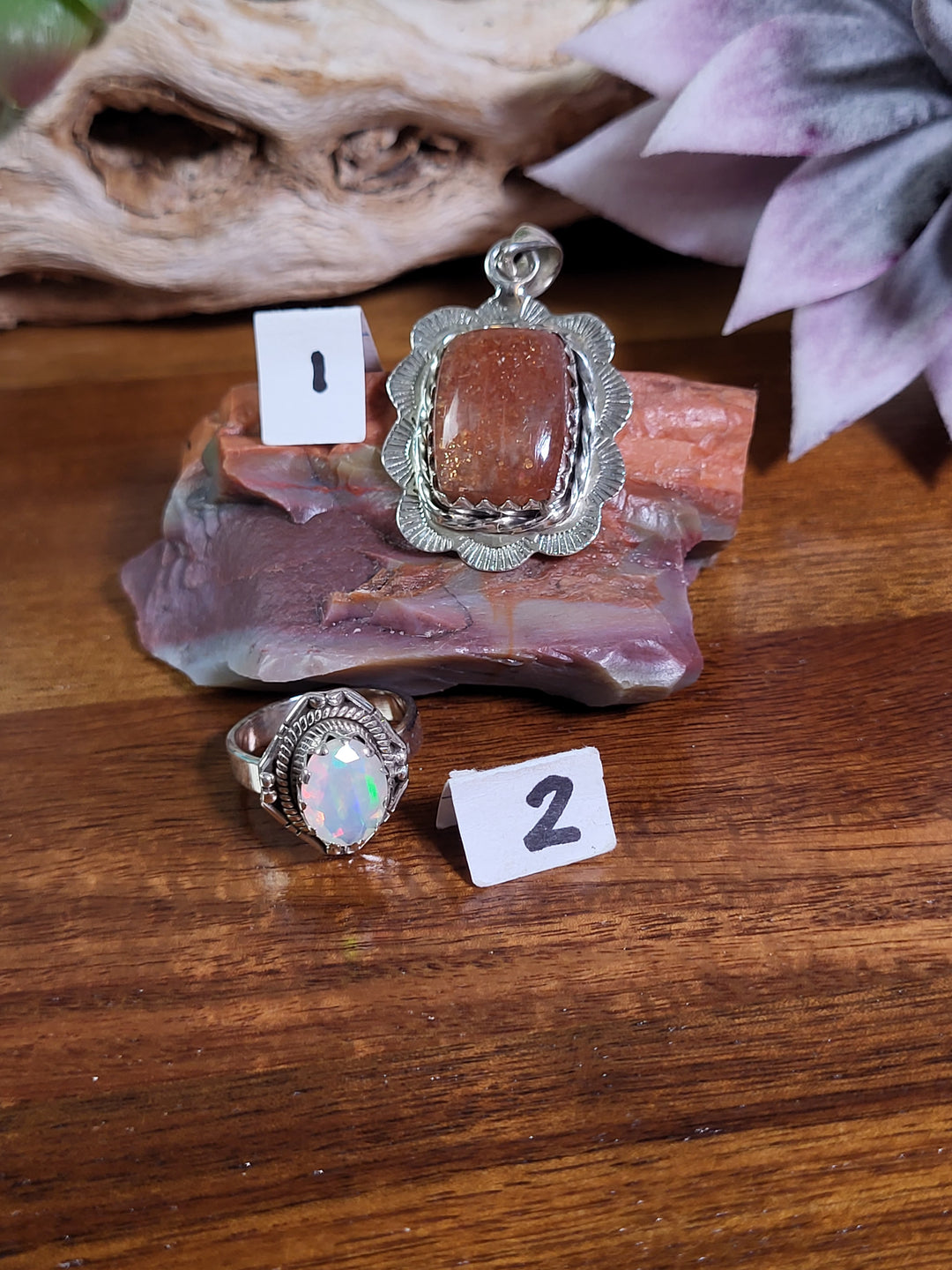 RESERVED FOR: Diane 7/20/24- 2 Sterling Silver Items