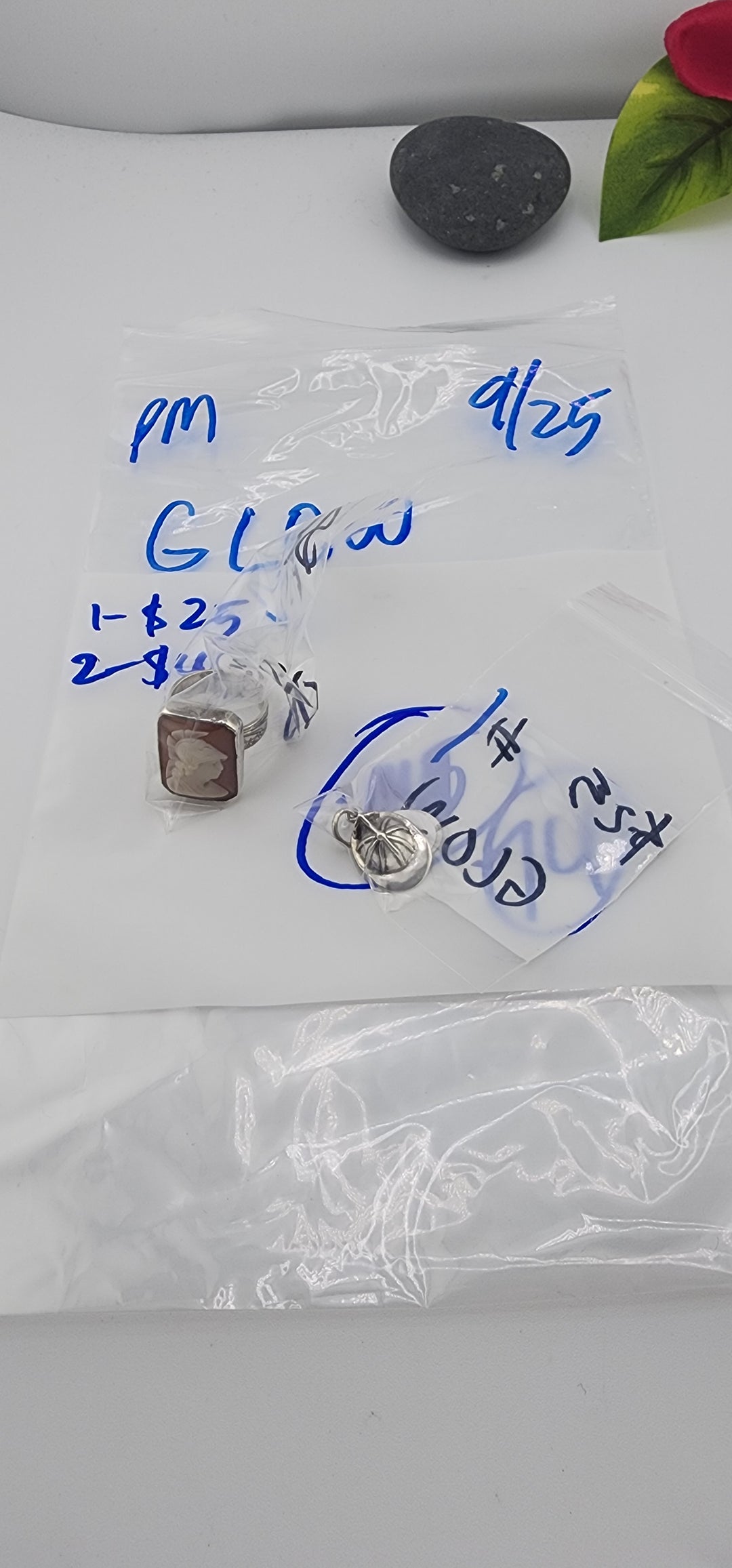 PM SHOW 48HR - RESERVED FOR: GLOW - 9/25/2025 FL tiktok Live Show - 2 Sterling Silver Items