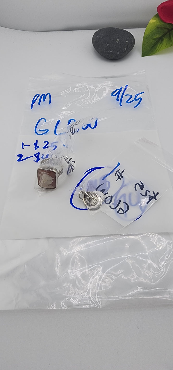 PM SHOW 48HR - RESERVED FOR: GLOW - 9/25/2025 FL tiktok Live Show - 2 Sterling Silver Items