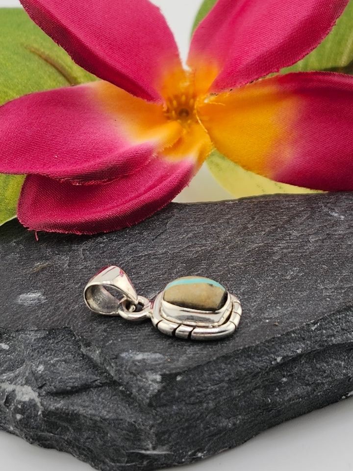 Royston Ribbon Turquoise Pendant