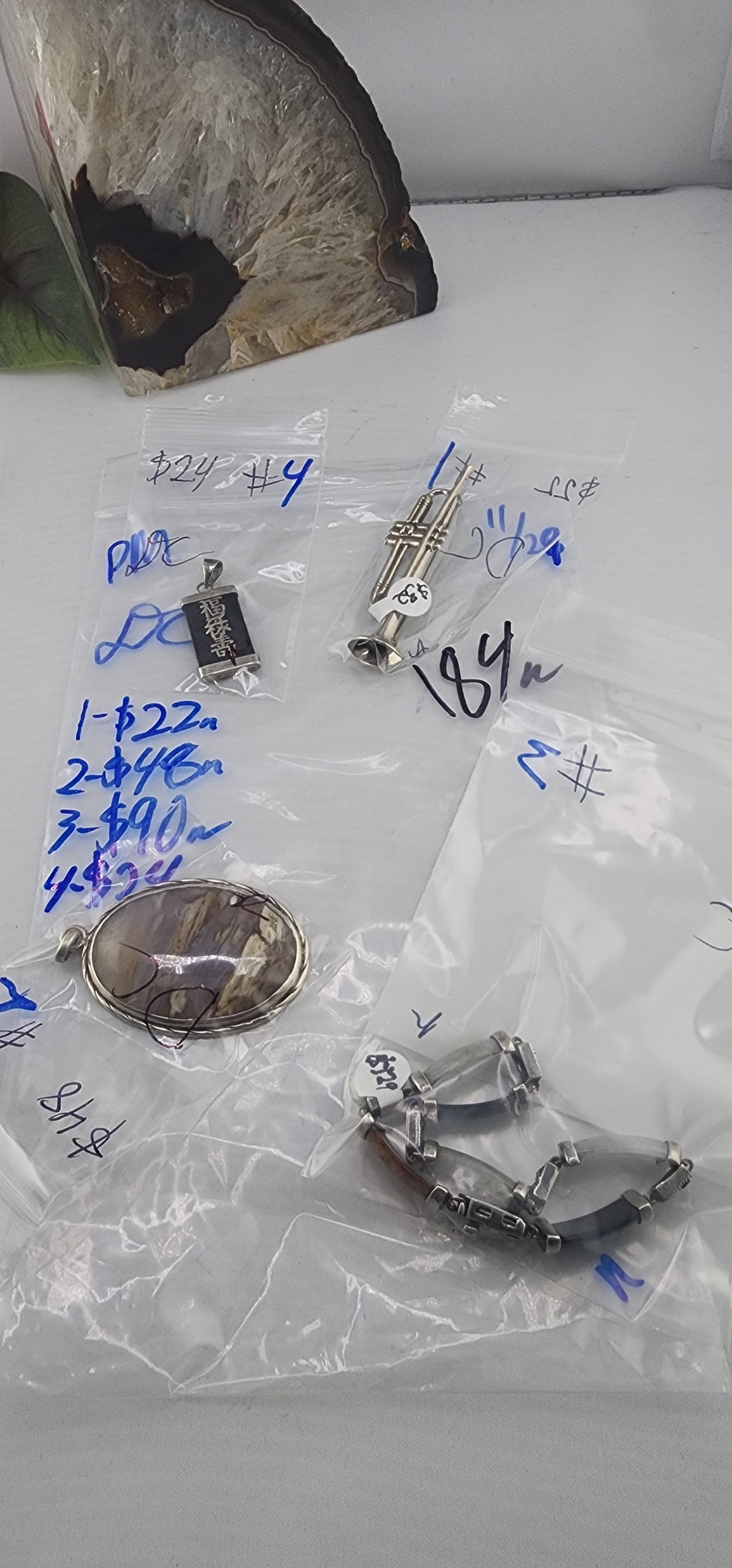 PM SHOW 48HR - RESERVED FOR: DC - 11/29/2025 tiktok Live Show - 4 Sterling Silver Items