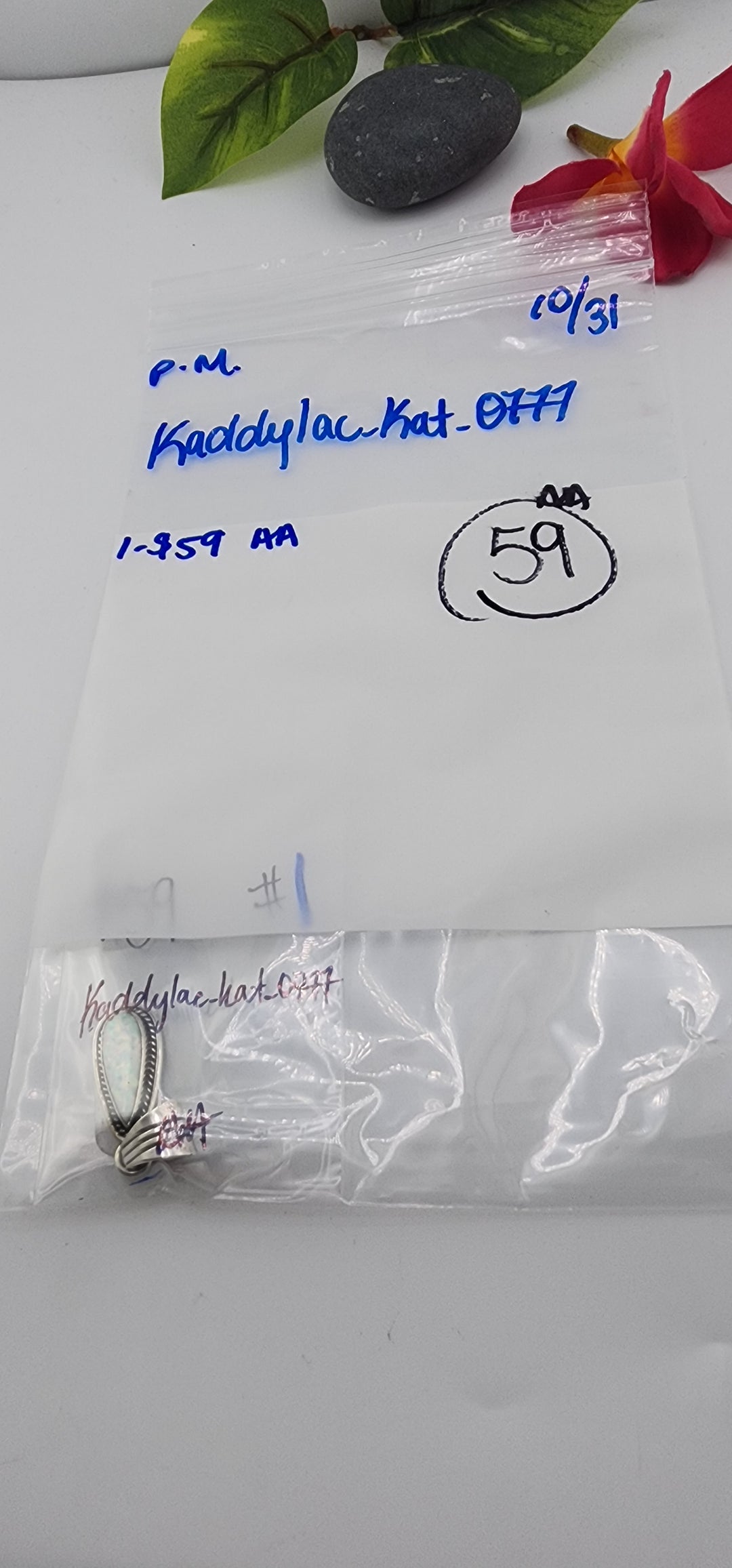 PM SHOW 48HR - RESERVED FOR: kaddylac_kat_0777 - 10/31/2025 FL tiktok Live Show - 1 Sterling Silver Items
