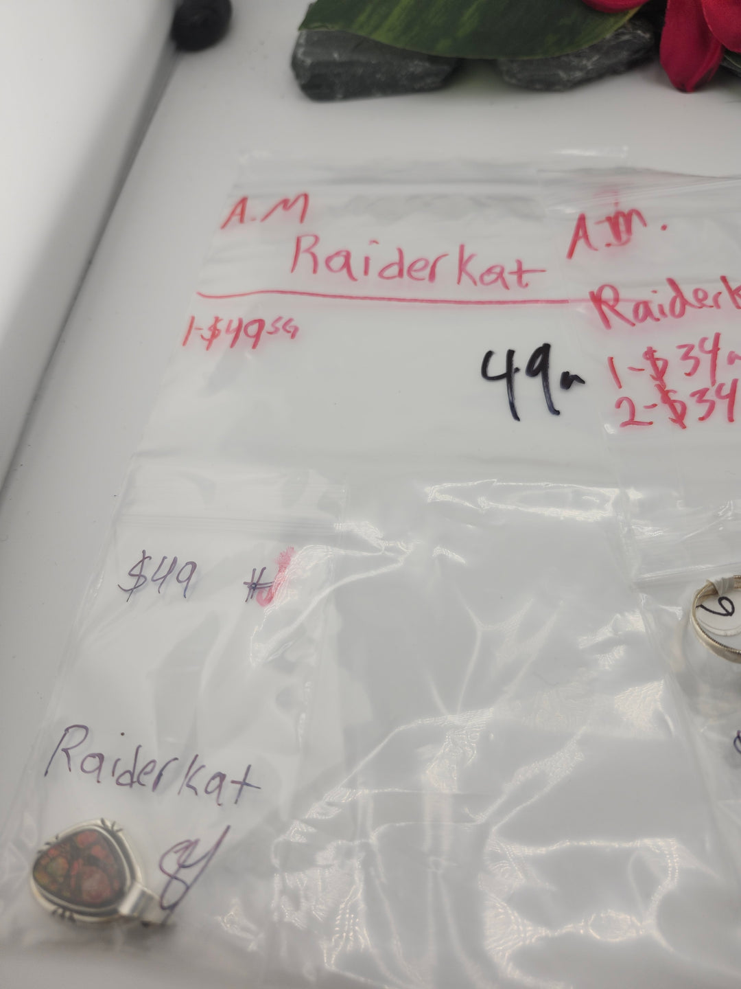 AM SHOW 48HR - RESERVED FOR: Raiderkat - 9/3/2025 FL tiktok Live Show - 1 Sterling Silver Items