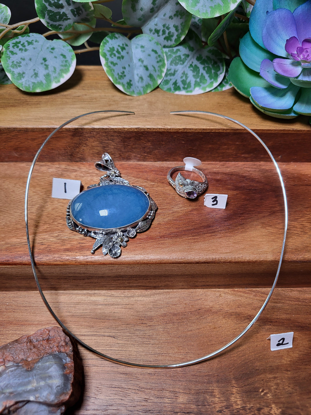 RESERVED FOR: Deanne 8/18/24- 3 Sterling Silver Items
