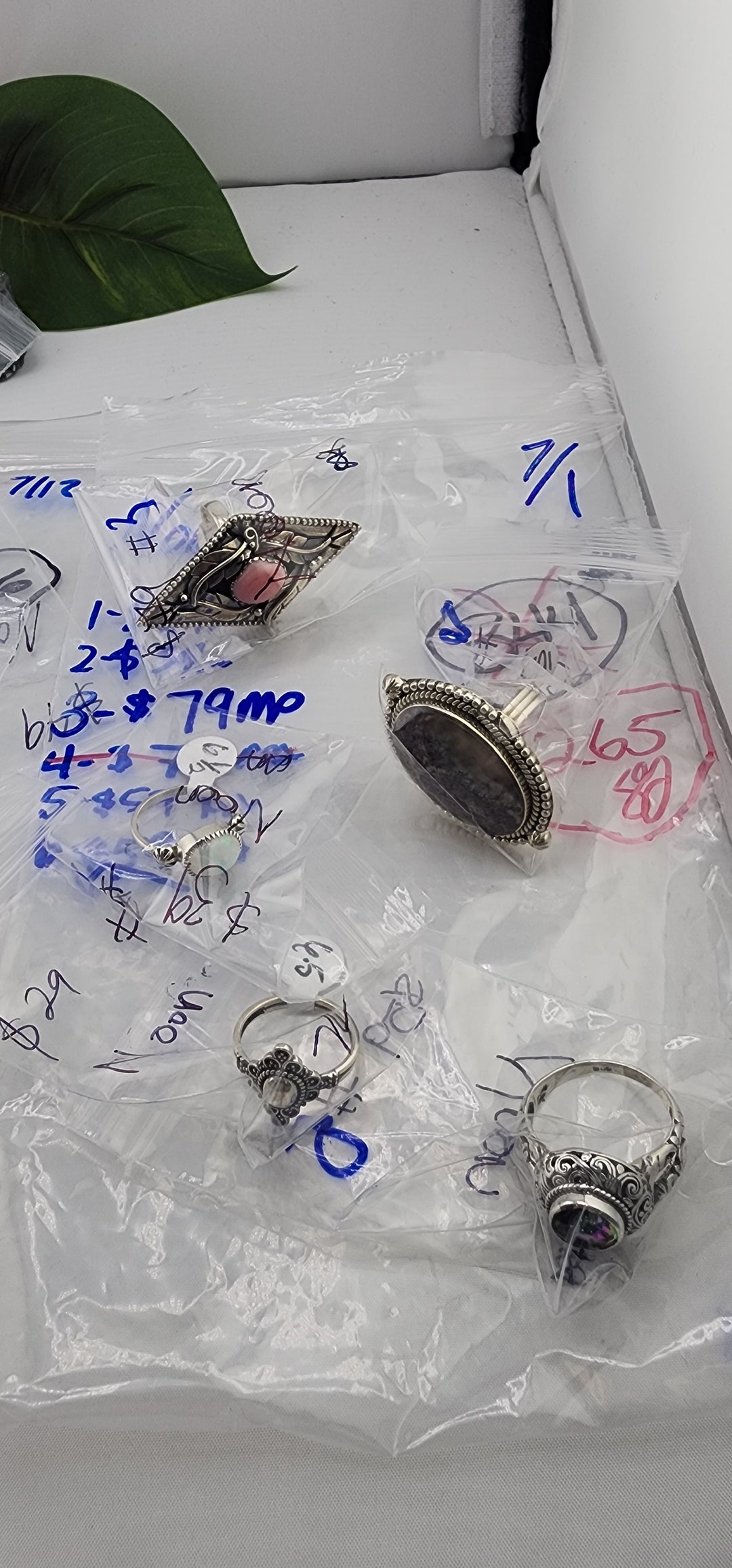 RESERVED FOR: Noon - 7/1/2025 tiktok Reservation Live Show - 5 Sterling Silver Items