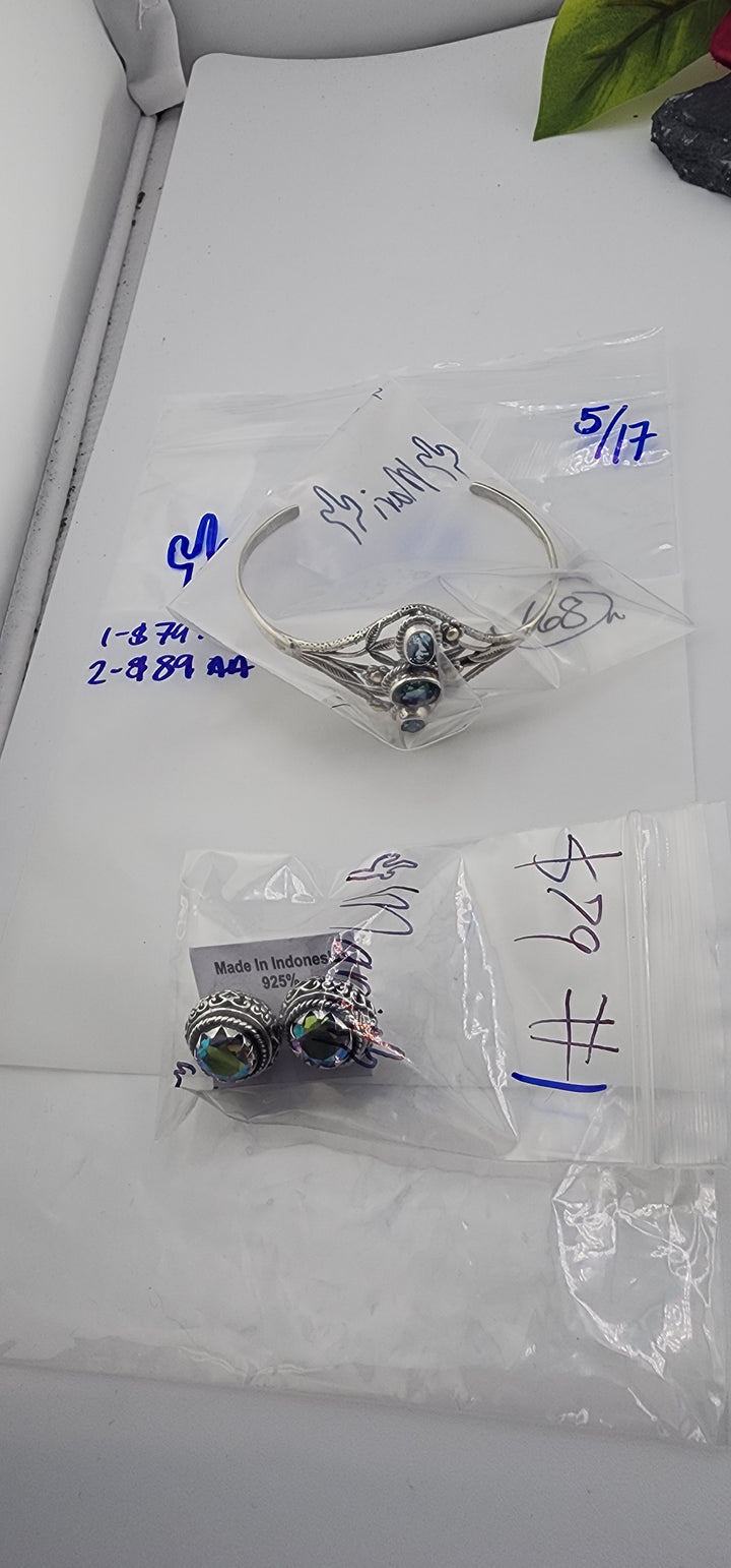 RESERVED FOR: 🌵Mari🌵- 5/17/2025 tiktok Live Show (48 hour) -2 Sterling Silver Items