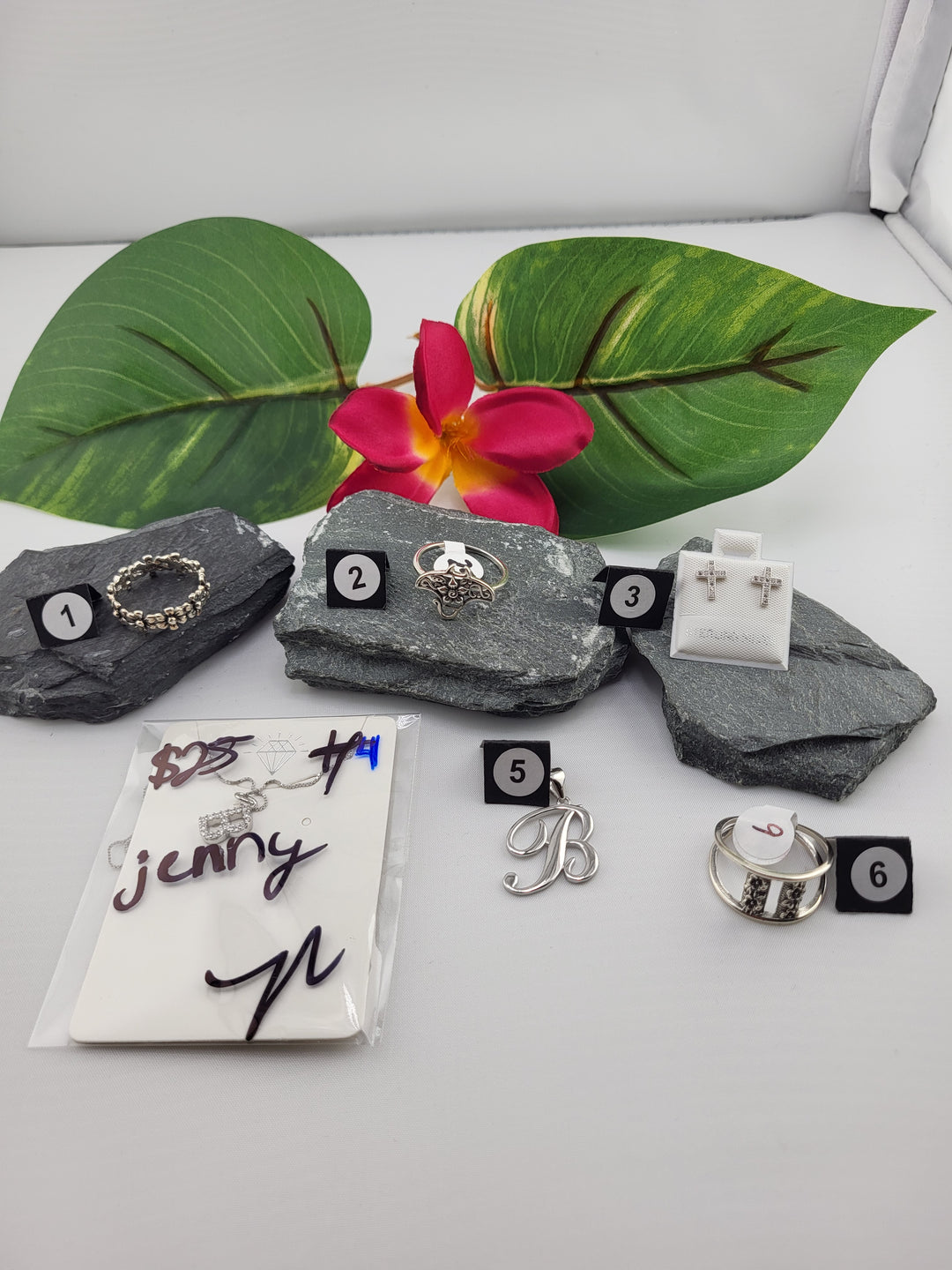 RESERVED FOR: jenny -  2/13/2025 Show - 6 Sterling Silver Items