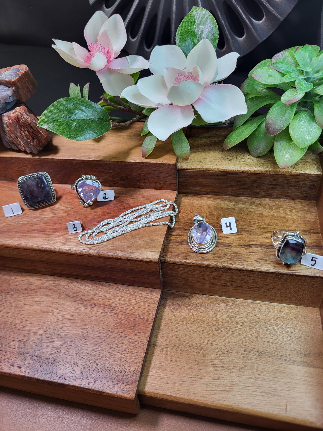 RESERVED FOR: iGuNpOwDeR_nLEAD 8/22/24- 5 Sterling Silver Items