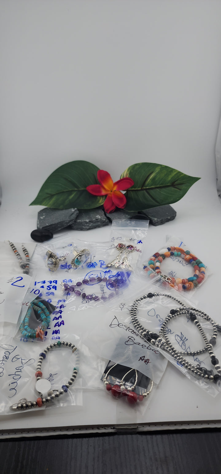 RESERVED FOR: Destash🎀Barbie - 6/30/2025 tiktok A.M Live Show - 10 Sterling Silver Items
