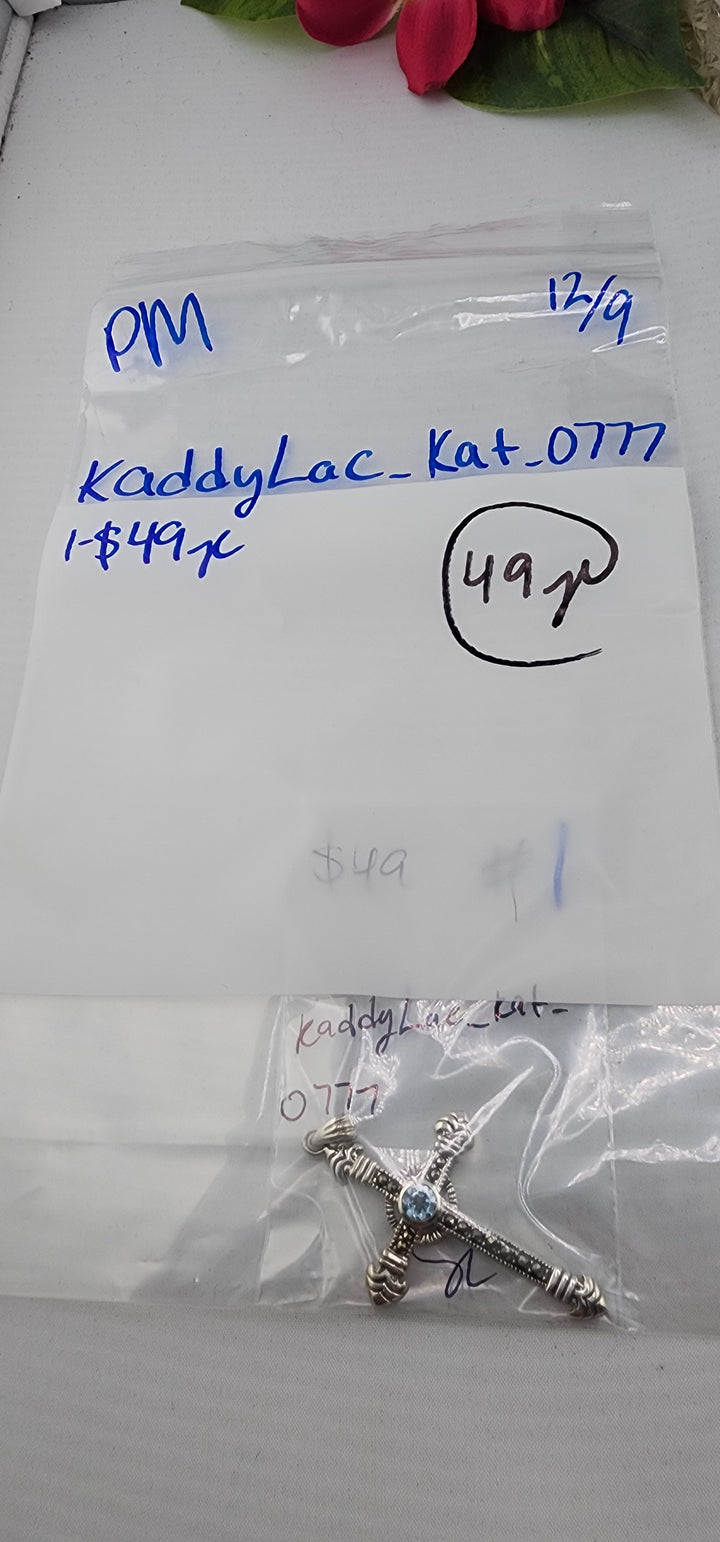 PM SHOW 48HR - RESERVED FOR: kaddyLac_kat_0777 - 12/9/2025 tiktok Live Show - 1 Sterling Silver Items