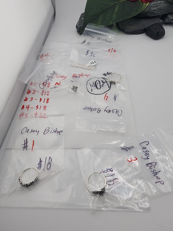 Casey Bishop - 5/8/26 - 5 925 Sterling Silver Items