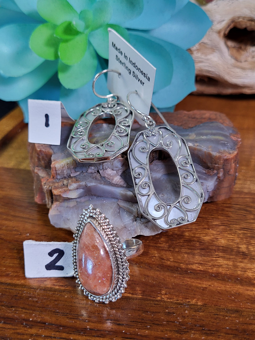RESERVED FOR: Kamasa 7/20/24- 2 Sterling Silver Items