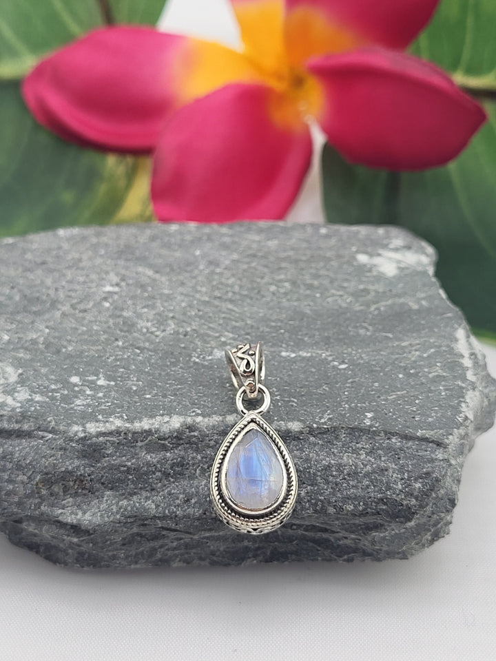 Moonstone Teardrop Pendant