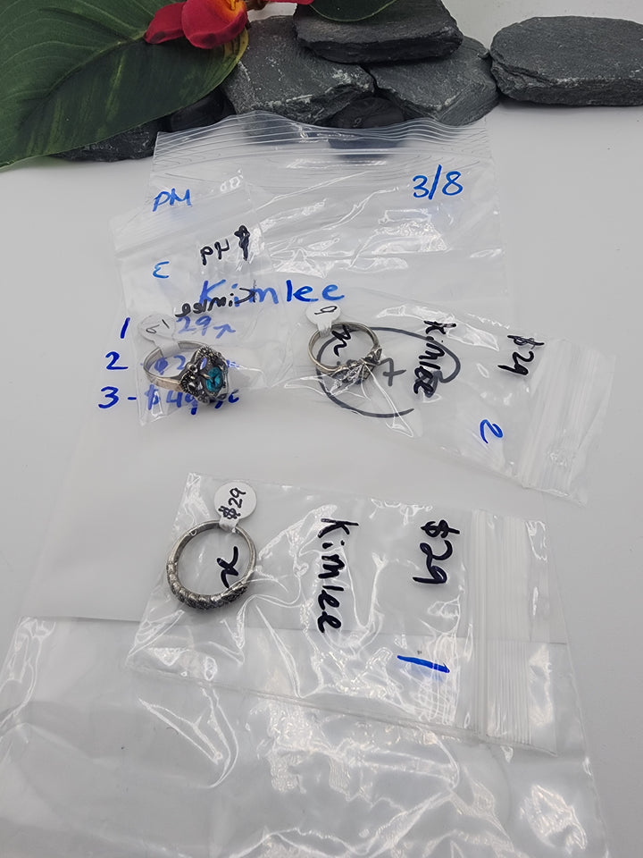 Kimlee - 3/8/26 - 3 925 Sterling Silver Items
