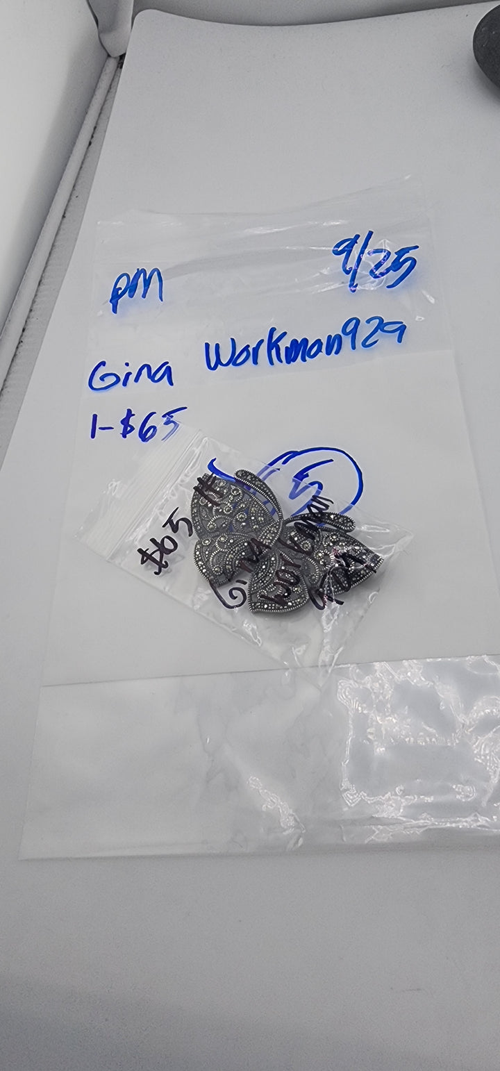 PM SHOW 48HR - RESERVED FOR: Gina Workman929 - 9/25/2025 FL tiktok Live Show - 1 Sterling Silver Items