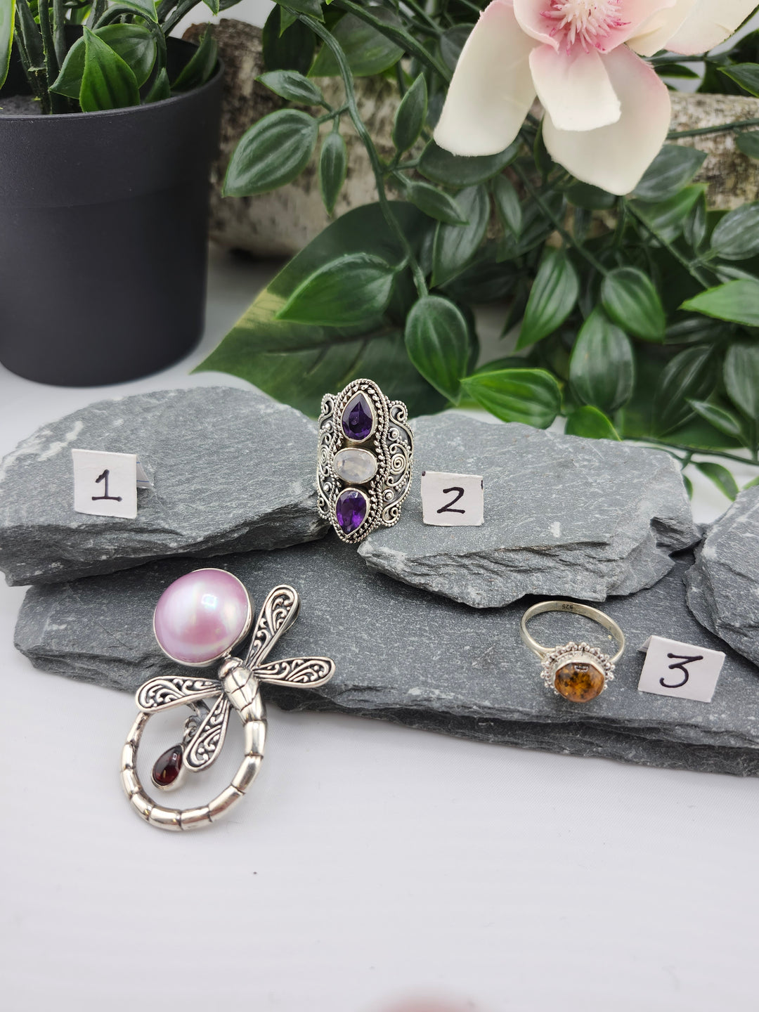 RESERVED FOR: Xena1966k66 -11/10/2024 - 3 Sterling Silver Items