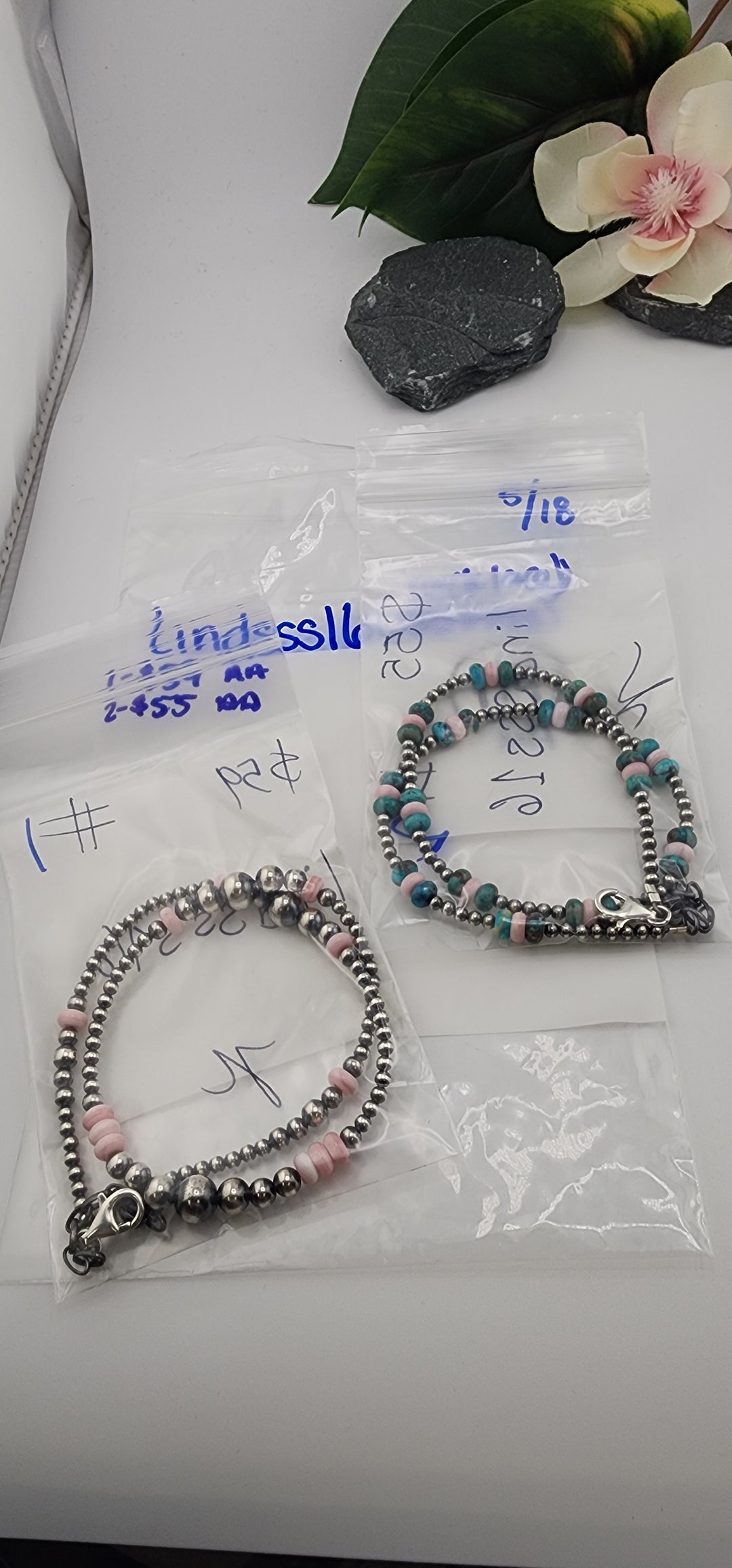 RESERVED FOR: lindsss16 (necklaces)- 5/18/2025 tiktok Live Show - 2 Sterling Silver Items