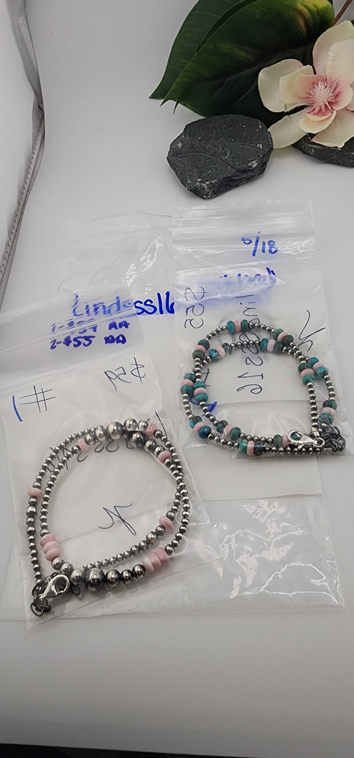 RESERVED FOR: lindsss16 (necklaces)- 5/18/2025 tiktok Live Show - 2 Sterling Silver Items