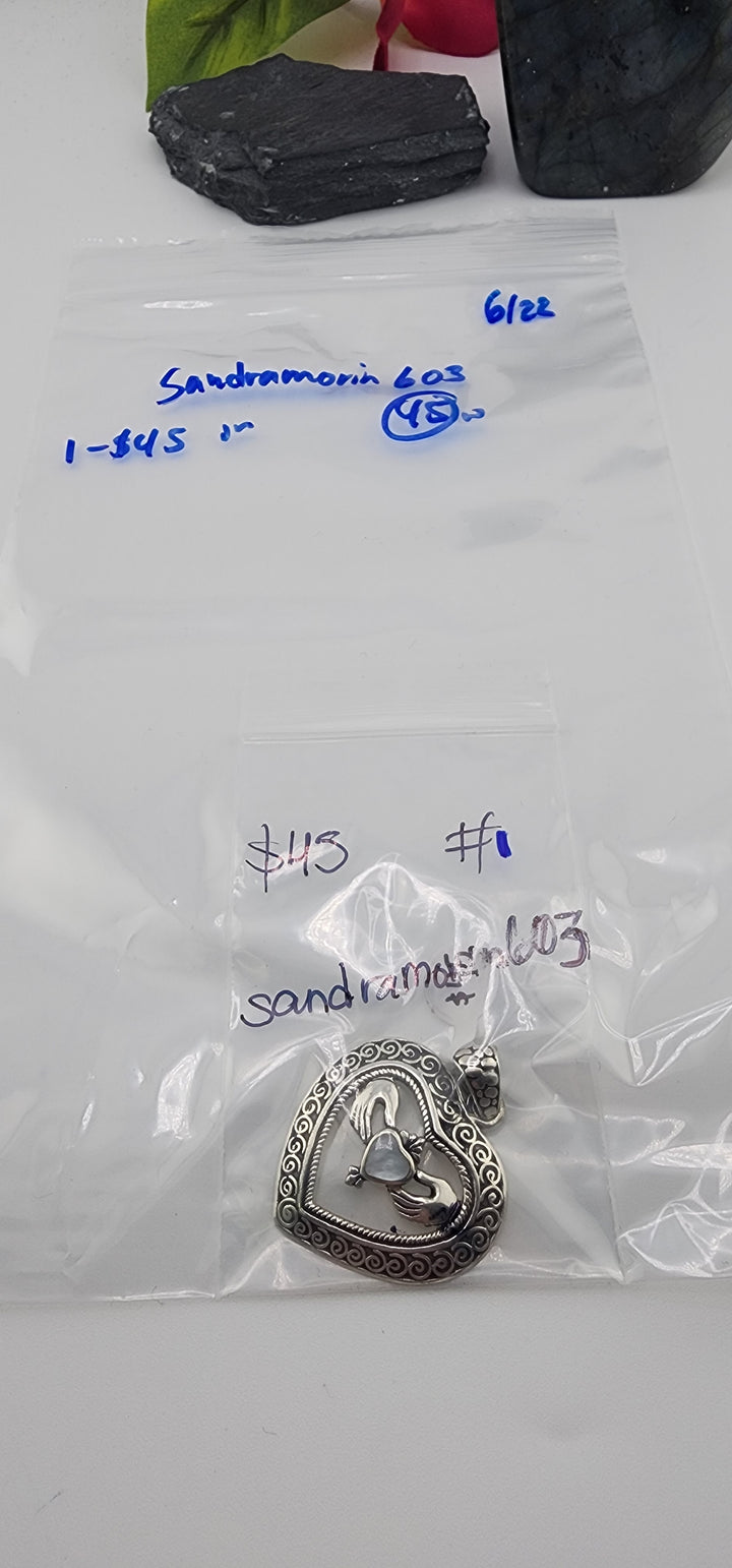 RESERVED FOR:  Sandramorin603- 6/22/2025 tiktok Reservation Live Show -1 Sterling Silver Items