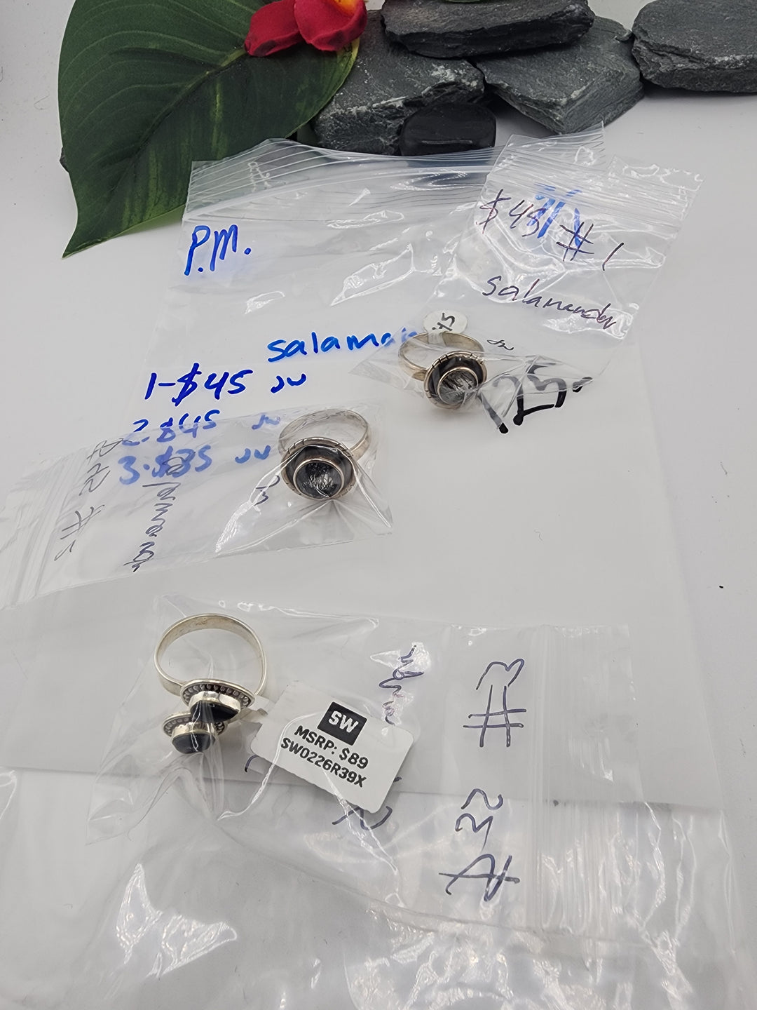 salamander- 3/1/26 - 3 925 Sterling Silver Items