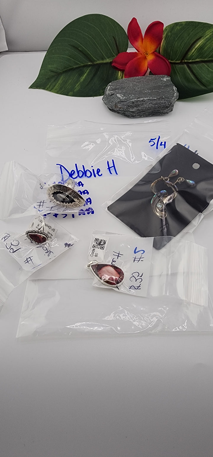 RESERVED FOR: Debbie H- 5/4/2025 tiktok Live Show - 4 Sterling Silver Items