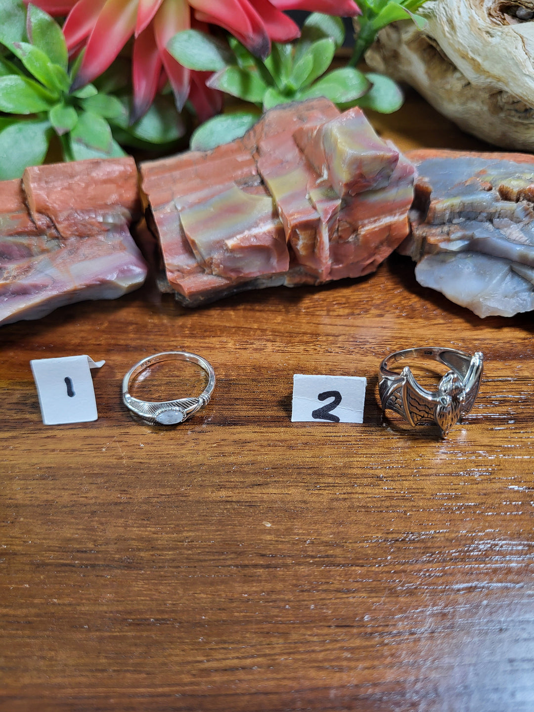 RESERVED FOR: HorrorGalSusan 7/25/24- 2 Sterling Silver Items