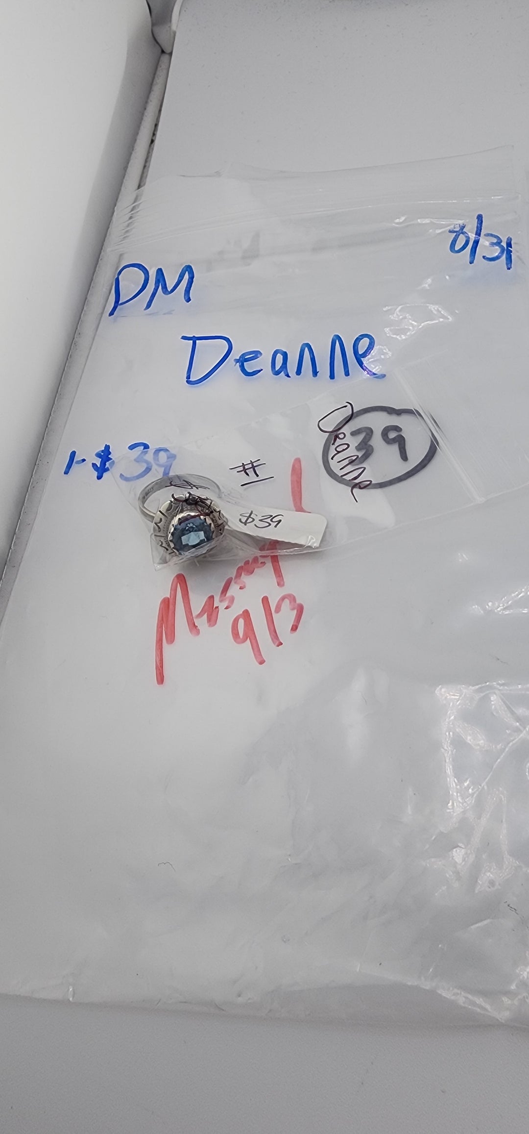 PM SHOW 48HR - RESERVED FOR: Deanne - 8/31/2025 FL tiktok Live Show - 1 Sterling Silver Items