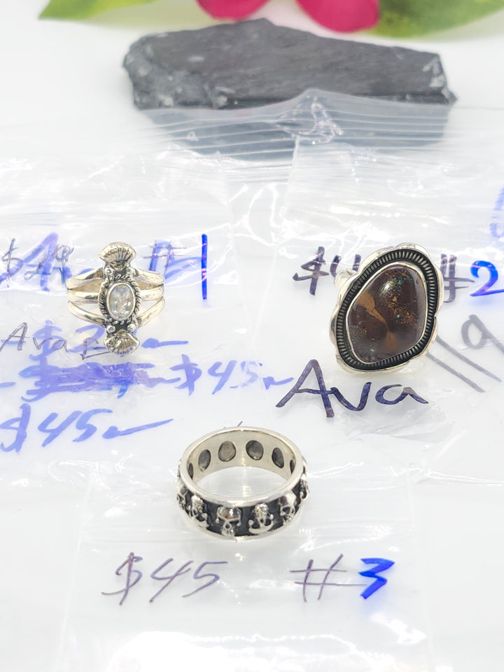 RESERVED FOR: Ava🤍 - 6/5/2025 tiktok (48 hr) Reservation Live Show - 3 Sterling Silver Items