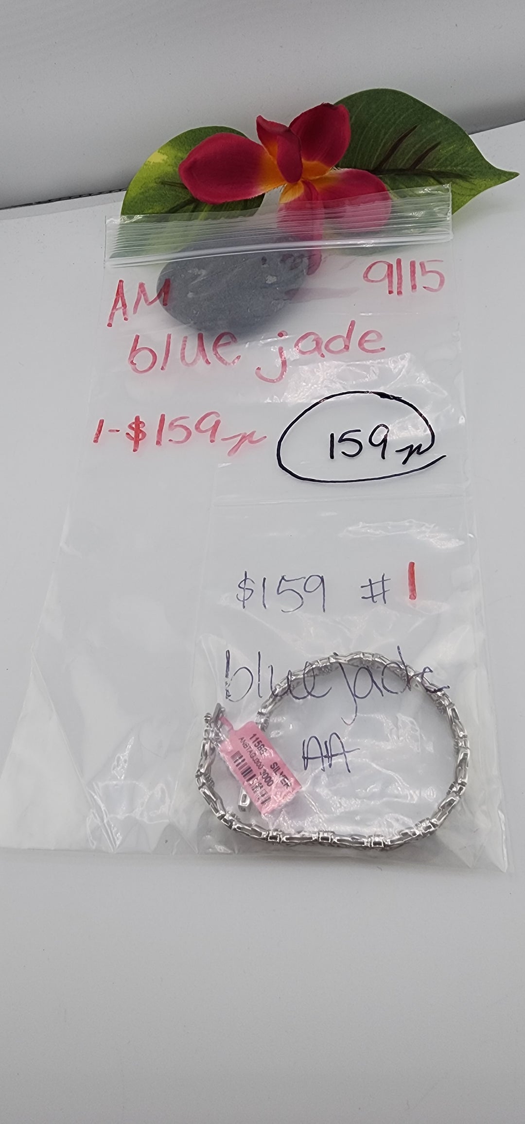 AM SHOW 48HR - RESERVED FOR: blue jade - 9/15/2025 FL tiktok Live Show - 1 Sterling Silver Items