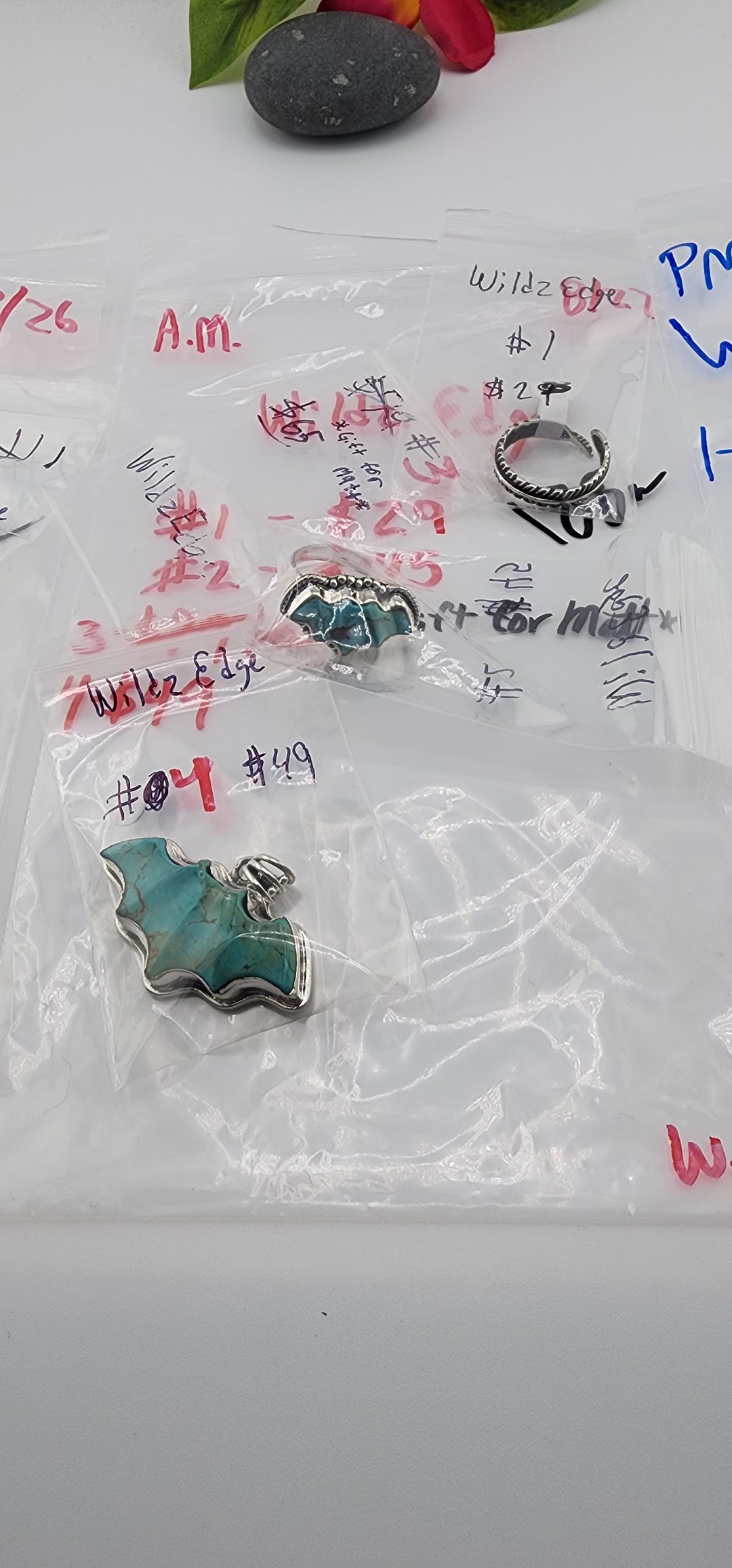AM SHOW 48HR - RESERVED FOR: WildzEdge - 8/27/2025 FL tiktok Live Show - 4 Sterling Silver Items