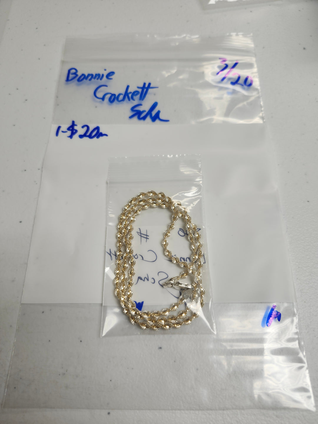 RESERVED FOR: Bonnie Crockett Scha - 3/20/2025 Live Show - 1 Sterling Silver Items