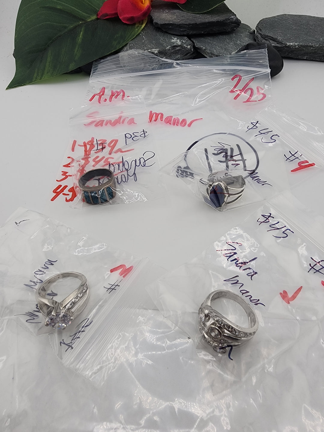 Sandra Manor - 2/25/26 - 4 925 Sterling Silver Items