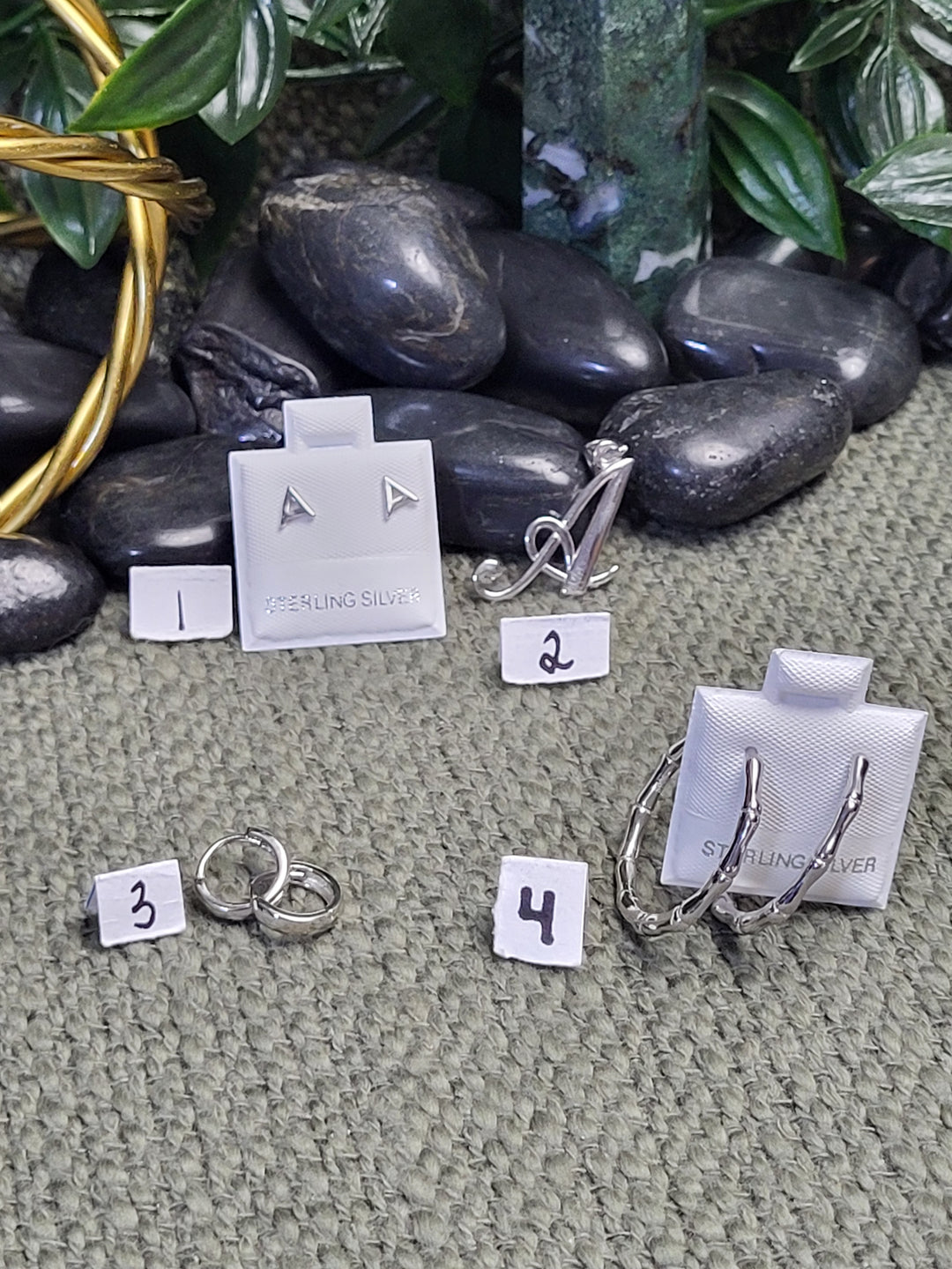 RESERVED FOR: ande 8/23/24- 4 Sterling Silver Items