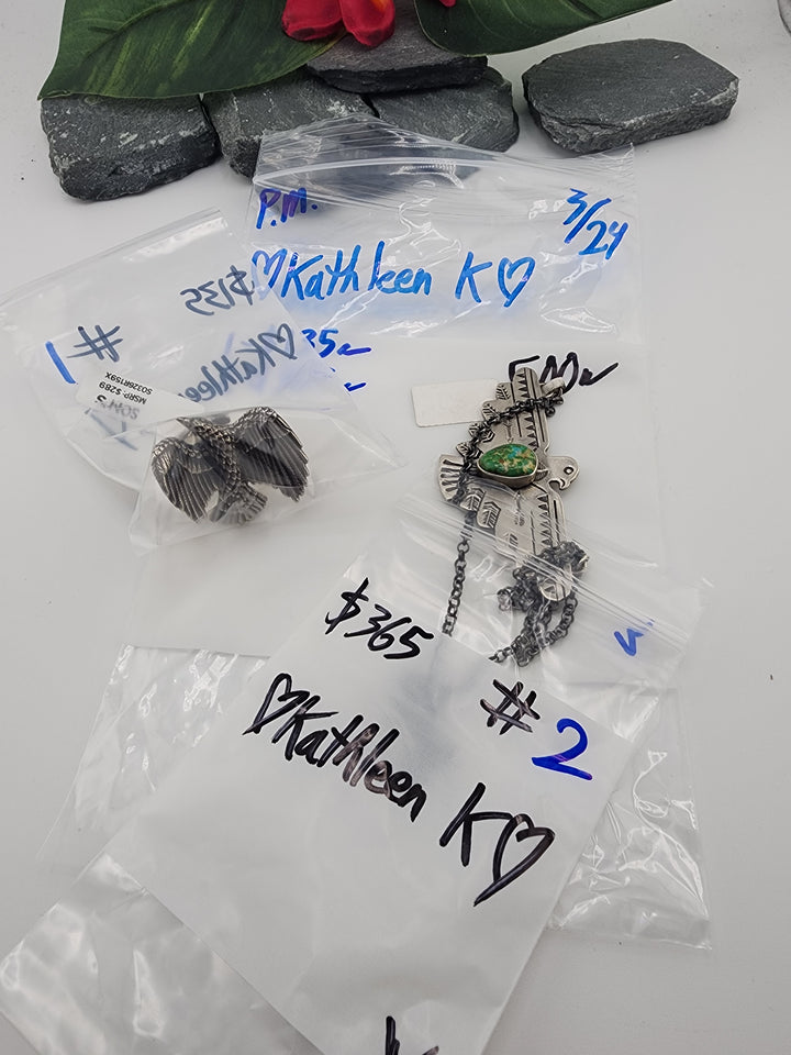💚Kathleen K💚 - 3/24/26 - 2 925 Sterling Silver Items