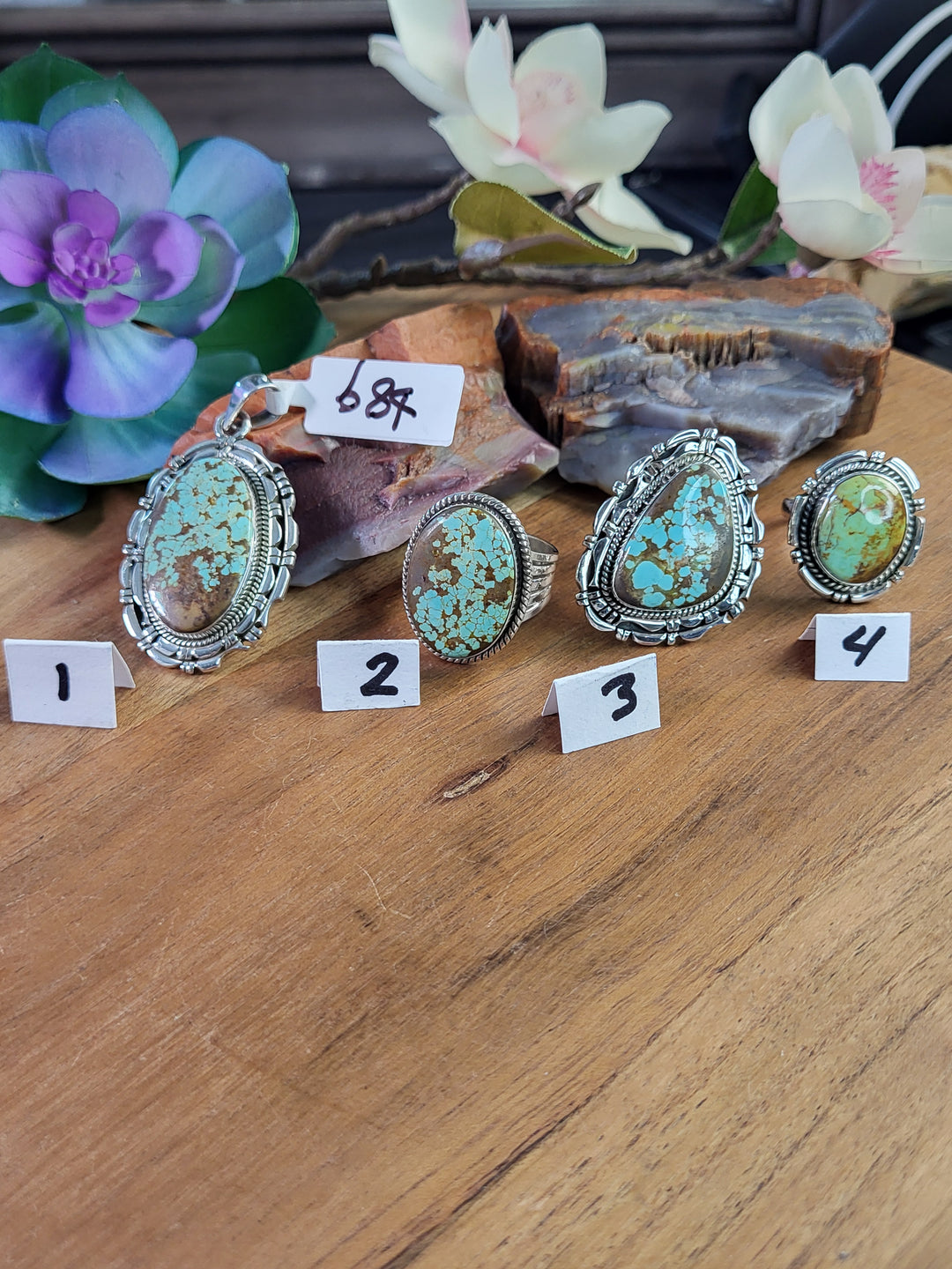 RESERVED FOR: Theresa-7/6/24- 4 Sterling Silver Items