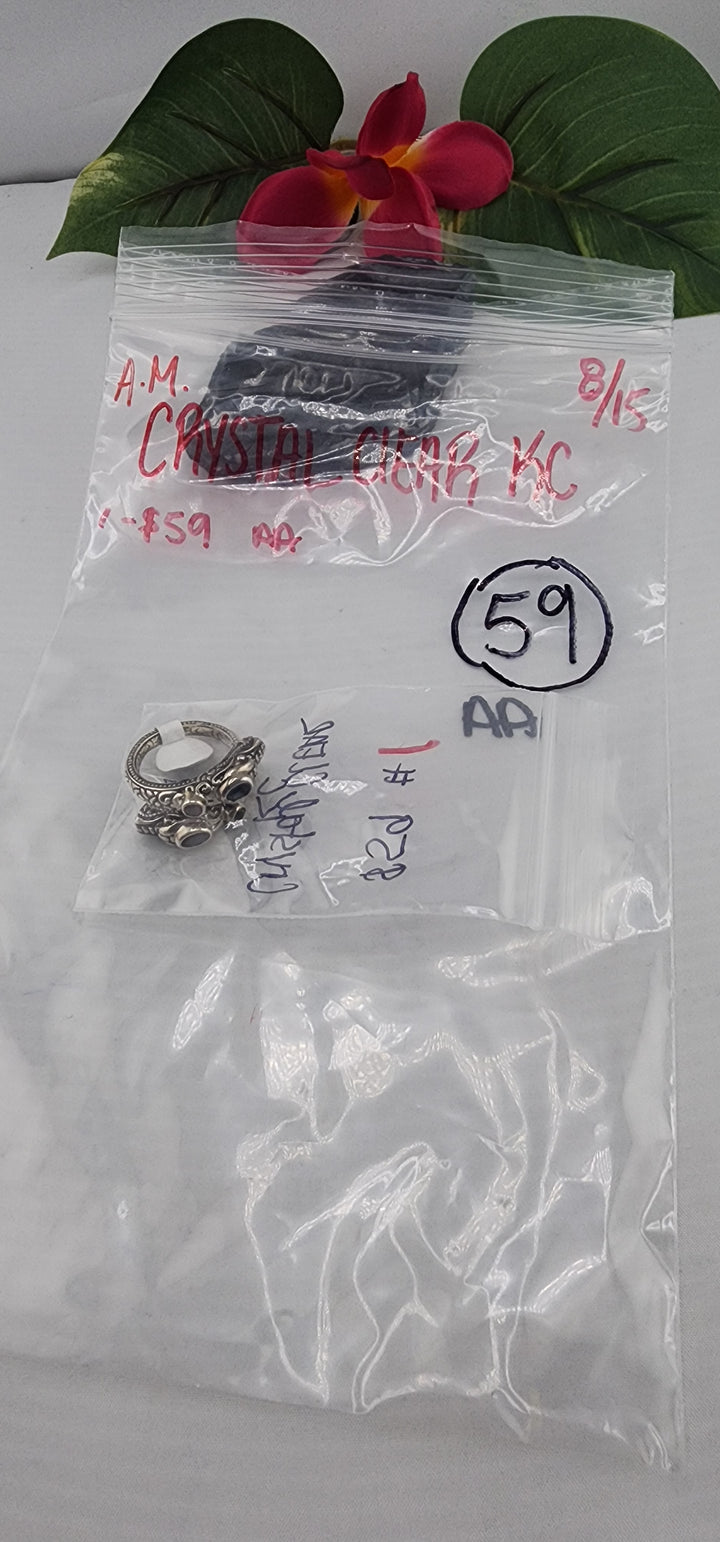 AM SHOW 48HR - RESERVED FOR: CRYSTAL CLEAR KC - 8/15/2025 FL tiktok Live Show - 1 Sterling Silver Items