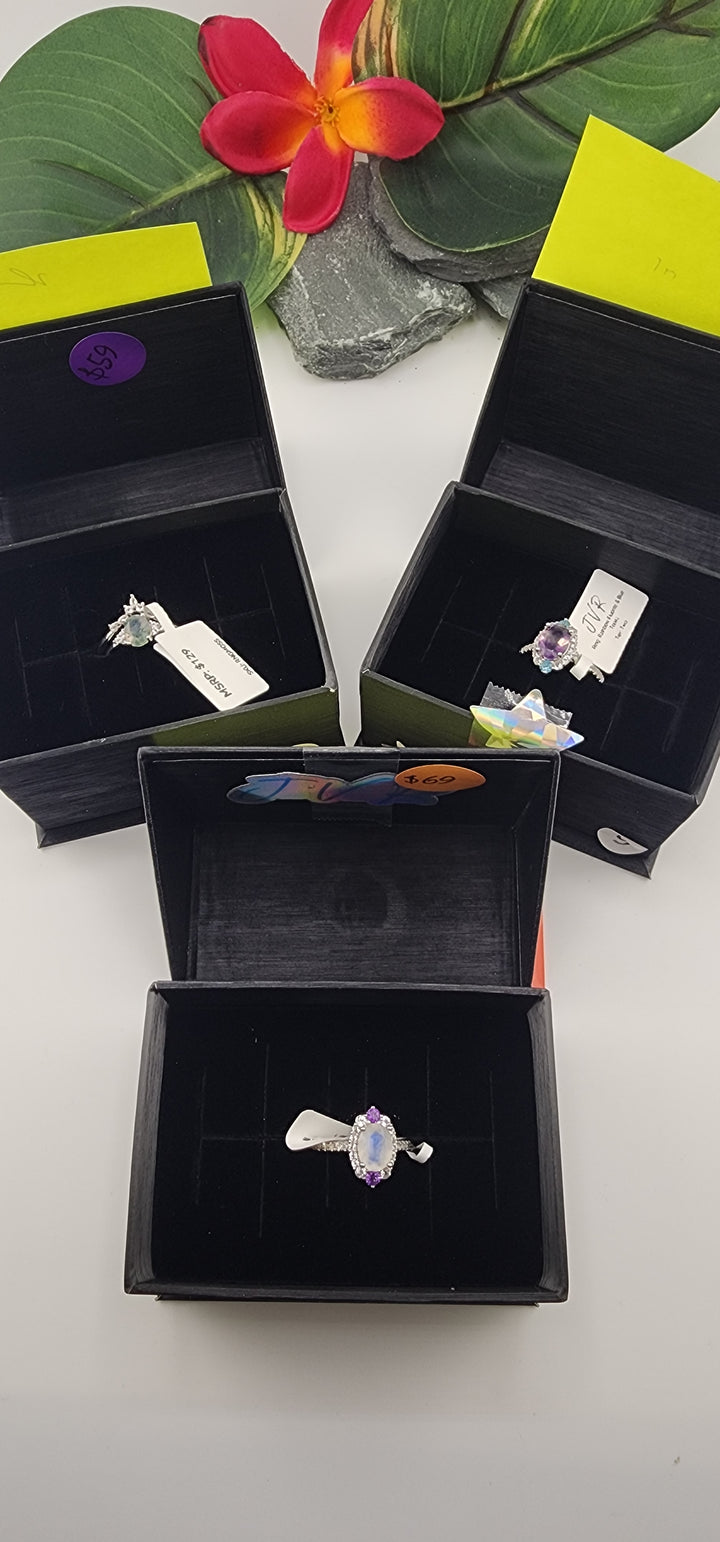 PM SHOW 48HR - RESERVED FOR:  I love rocks- 12/18/2025 tiktok Live Show - 8 Sterling Silver Items