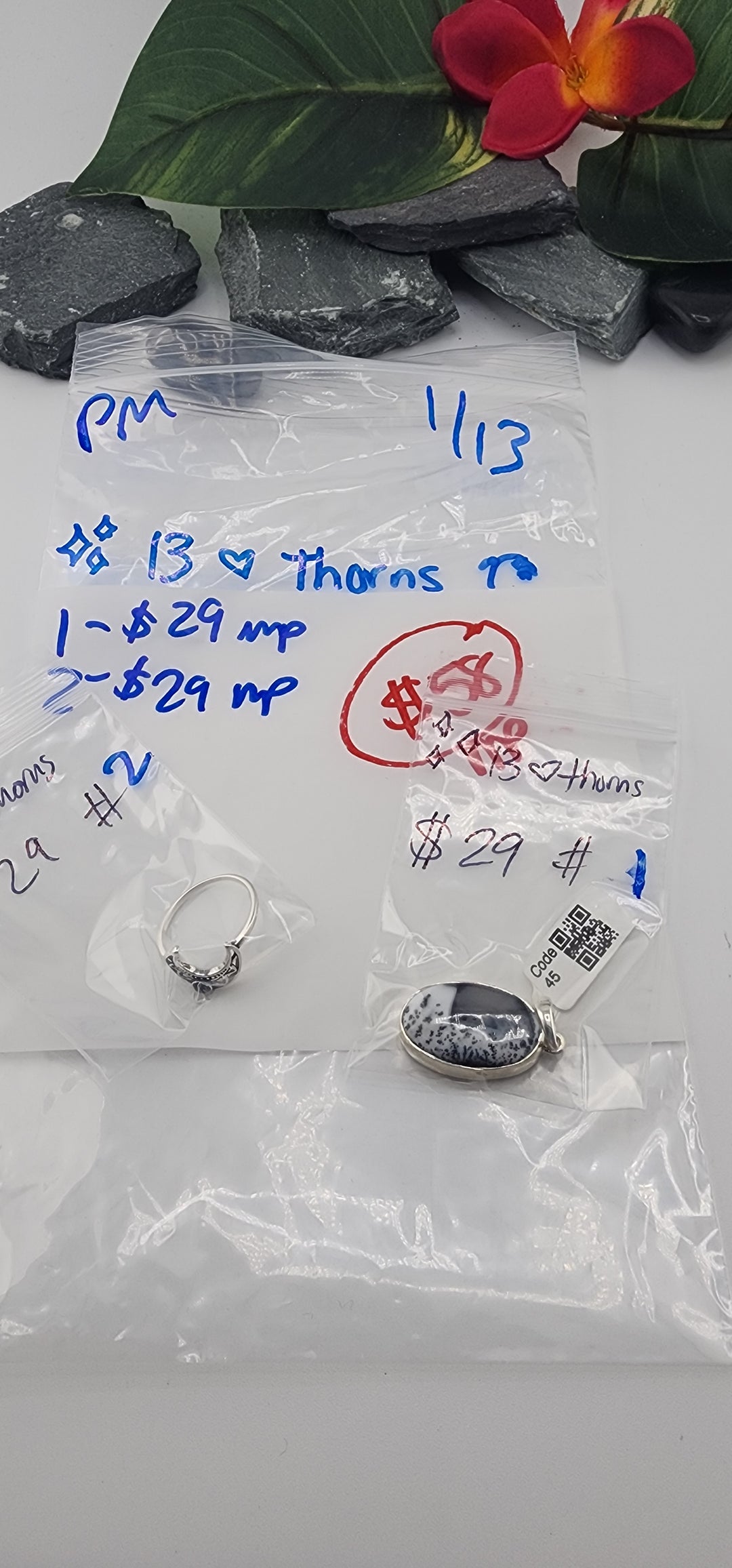 Custom sterling silver items - PM SHOW RESERVED FOR: ✨13🖤thorns🥀   - 1/13/2026 tiktok Live Show - 2 Sterling Silver Items