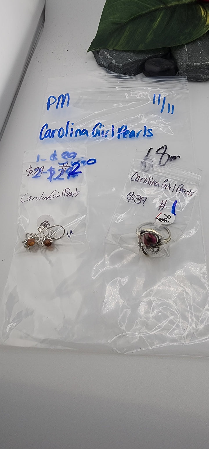 PM SHOW 48HR - RESERVED FOR: CarolinaGirlPearls - 11/11/2025 tiktok Live Show - 2 Sterling Silver Items