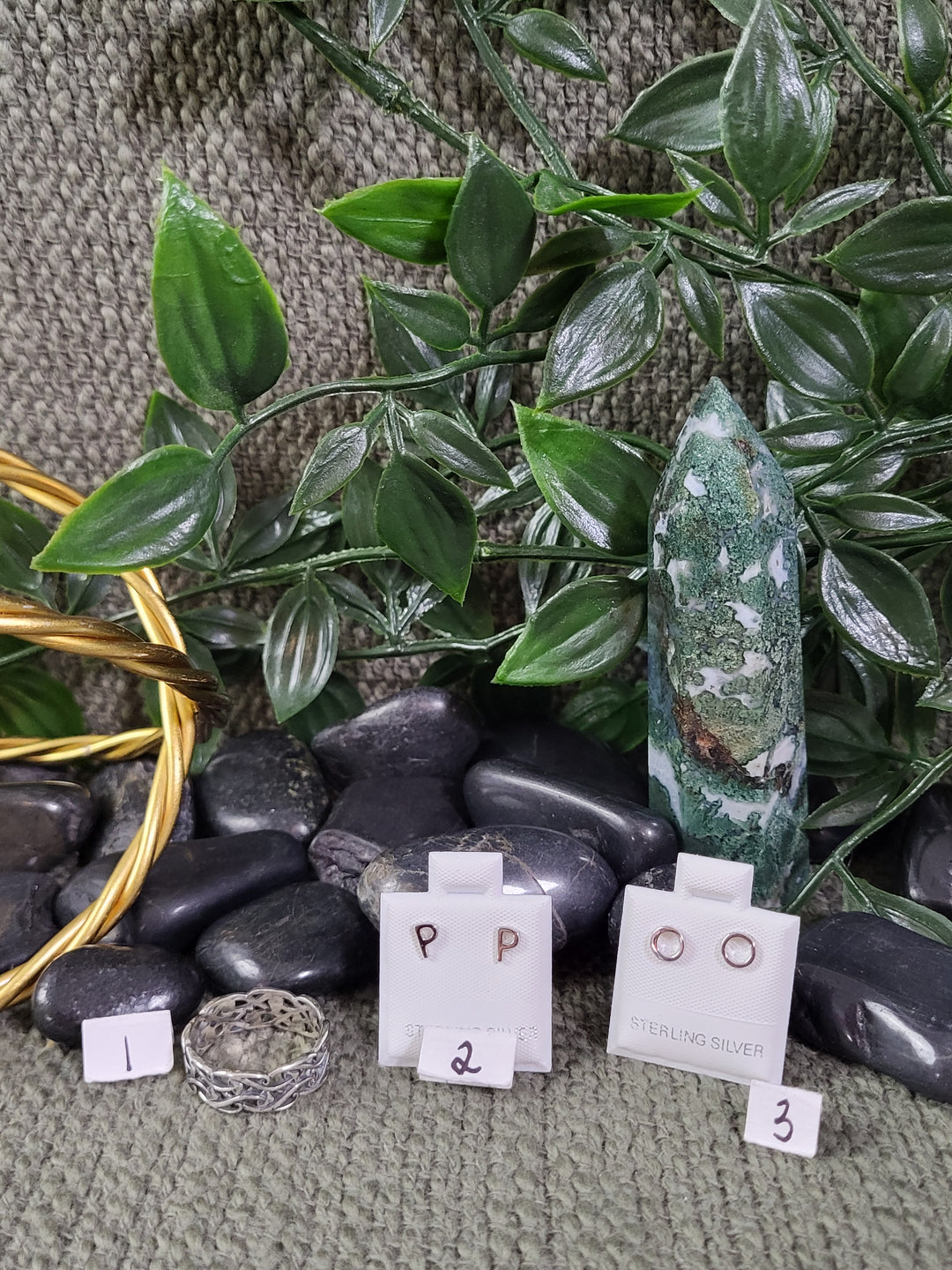 RESERVED FOR: Pat O'Leary 8/23/24- 3 Sterling Silver Items