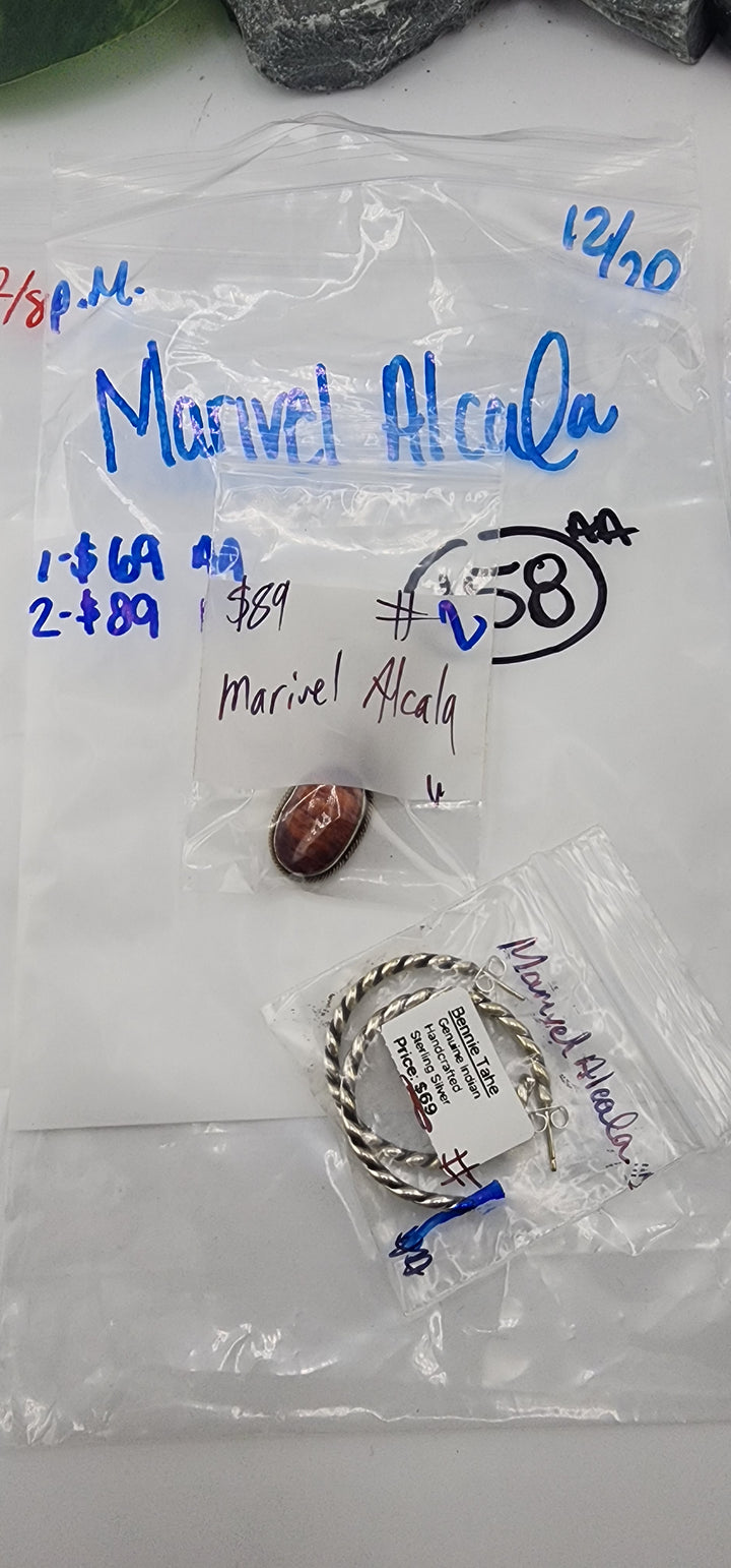 PM SHOW 48HR - RESERVED FOR: Marivel Alcala - 12/20/2025 tiktok Live Show - 2 Sterling Silver Items